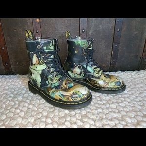 “The Garden of Earthly Delights” Dr. Martens